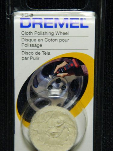 Brand new dremel 423 1/8&#034; cloth polishing wheel for buffing and polishing for sale