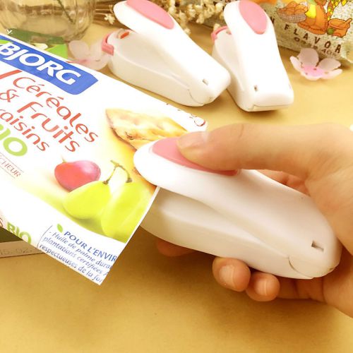 1Pc Portable Mini Heat Sealing Machine Impulse Sealer Seal Packing Plastic Bag