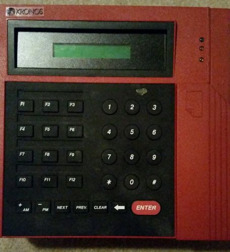 Kronos Time clock Series 400 Model 480F