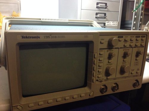 TEKTRONIX TDS 310 2 TWO CHANNEL OSCILLOSCOPE