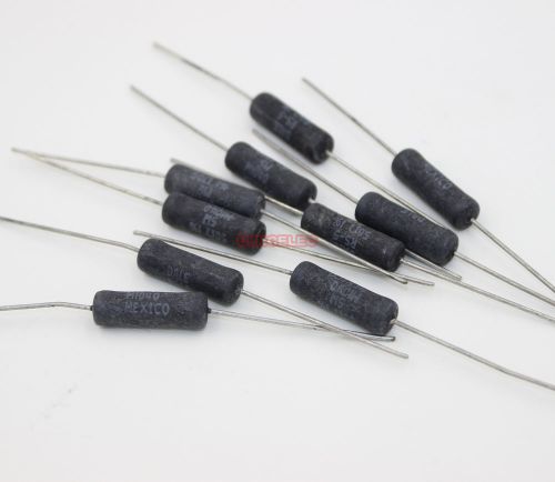 10pcs 50 Ohm 5W 1% AXIAL WIREWOUND RESISTORS DALE VISHAY