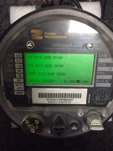 Schneider Electric (Power Measurement) ION 8500 (Form 9S) Power Meter