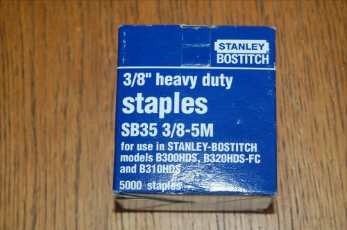 Stanley bostitch  1/4&#034; heavy duty sb35 1/4-5m staples for sale