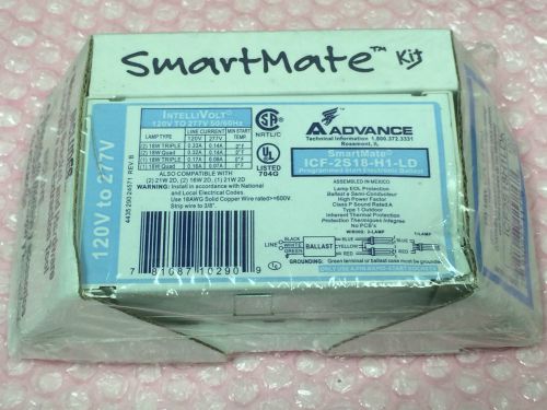 Philips Advance IntelliVolt SmartMate Ballast, ICF-2S18-H1-LD 120-277V, 2-18watt