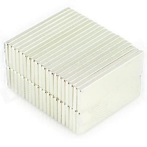 Wholesale 40pcs DIY 30x10x2mm NdFeB Neodymium Super Strong Cuboid Block Magnet