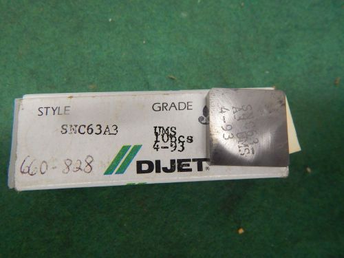 Dijet SNC 63 A3 Carbide Insert