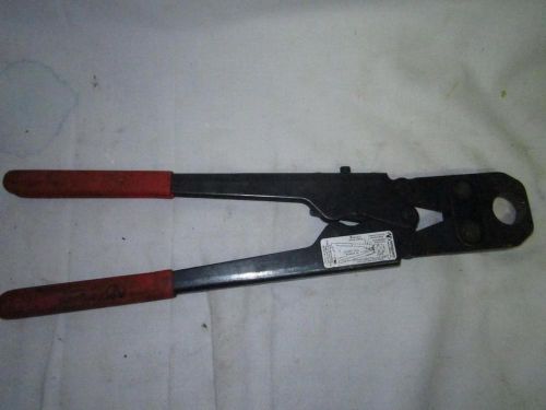 Vanguard 3207 Crimping Tool Plumbing 1/4&#034; -3/4&#034;