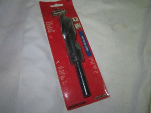 New Vermont American 10564 Screw Machine Drill Bit 1&#034; 1/2&#034; Shank