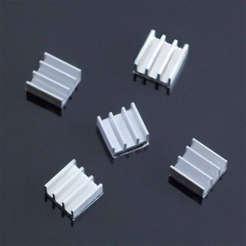 5pcs 11x11x5mm  Aluminum Heat Sink For Memory Chip FE