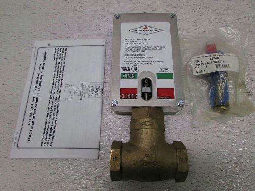 Amerex 1&#034; Mechanical Gas Shut-Off Valve 12791R