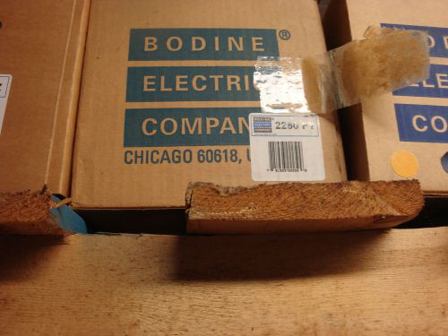 Bodine Model #2250 Gearmotor type 34R4BFPP-FX4  new old stock