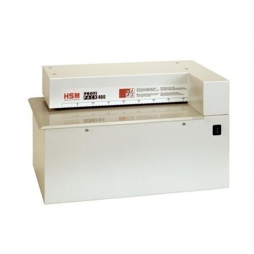 Hsm profipack 400 tabletop cardboard shredder perforator free shipping for sale