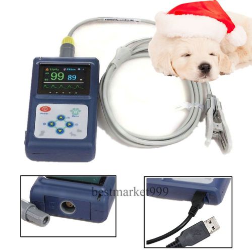 FDA Veterinary Pulse Oximeter Oxymeter Pulsoximeter Pulsoxymeter SPO2 +Software