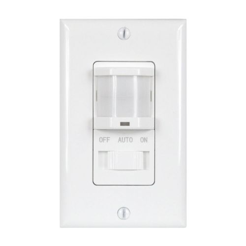 Refurbished tsos5 automatic pir occupancy motion sensor switch option white for sale