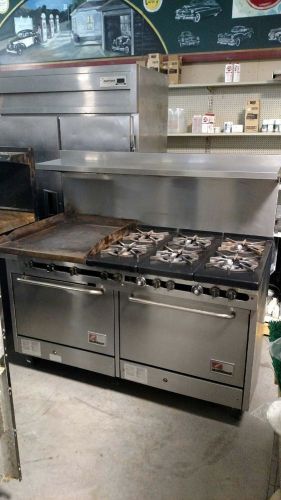 Southbend 60&#034; 6 Burner Range With A 24&#034; Griddle