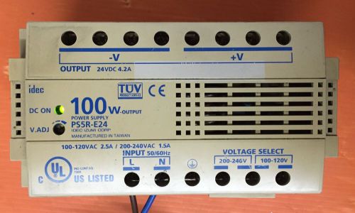 IDEC 100W POWER SUPPLY PS5R-E24