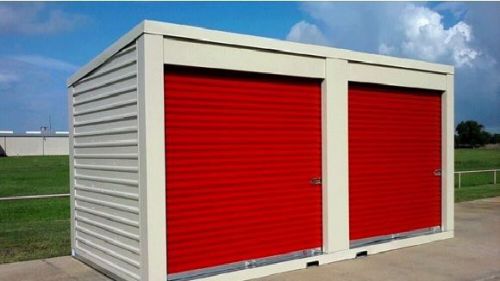 DuroSTEEL DBCI 8&#039;x8&#039; Mini Self Storage 650 Series Metal Rollup Door &amp; Hardware