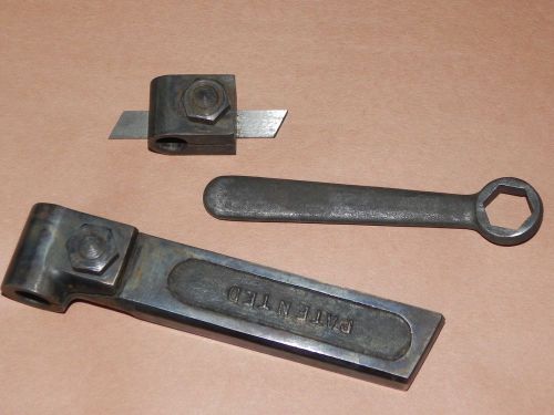 VTG LATHE BORING cutting TOOL HOLDER MACHINIST NICE GUNSMITH LOT WRENCH