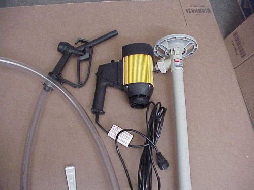 DAYTON 1DLR4 PUMP , DRUM , 1 HP  1 PHASE , 10,000 RPM , 220 V , 60 HZ , 16 PSI