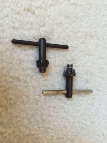 Two Drill Chuck Keys