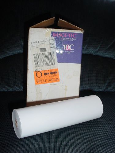 4-PK IMAGE-TEC FACSIMILE FAX PAPER 8.5&#034; X 16.4&#039; X 5&#034; CORE, NIB