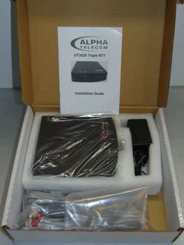 New Alpha Telecom Triple NT1 16 UT-3620B