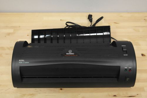 Royal pl-2112 12 inch hot laminating machine ee517720 for sale