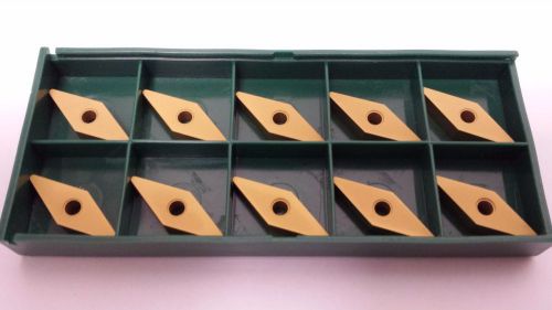 New World Products VNMA 332 M6E C2 CVD Al2O3 Coated Carbide Inserts 10pcs