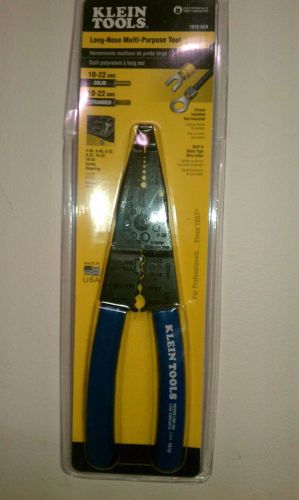 Klein Long-nose Multi-purpose Crimping, Cutting and Stripping Tool