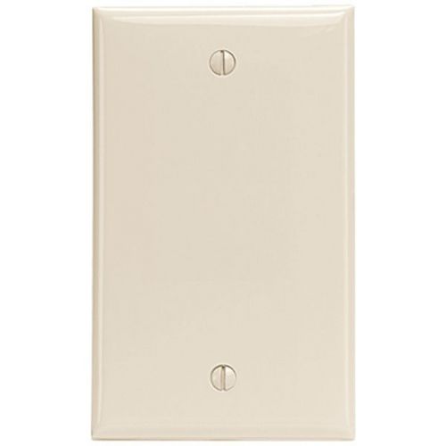 Leviton 80714-T Blank Nylon Wall Plate Box Mount - Light Almond