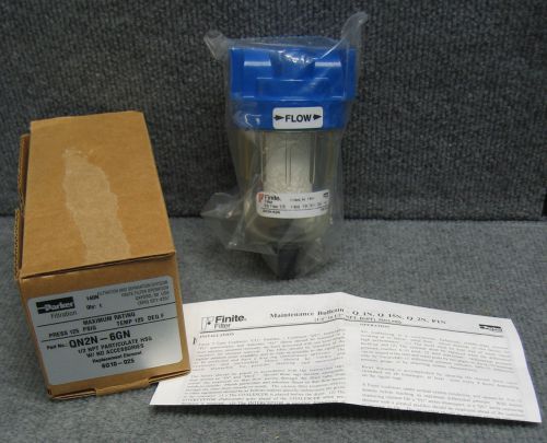 PARKER FILTRATION / FINITE QN2N-6GN 1/2 FNPT PARTICULATE HSG W/ NO ACCESSORIES