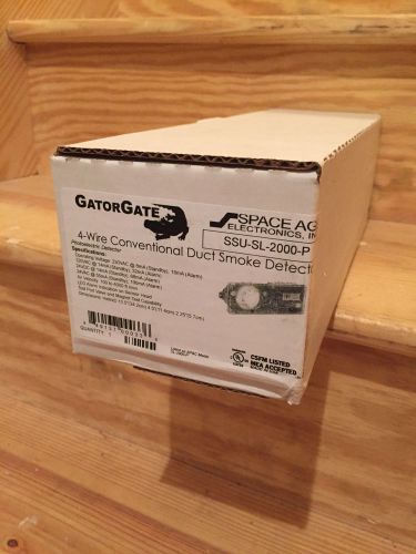 NEW Gatorgate 4-wire Conventional Duct Smoke Detector SSU-SL