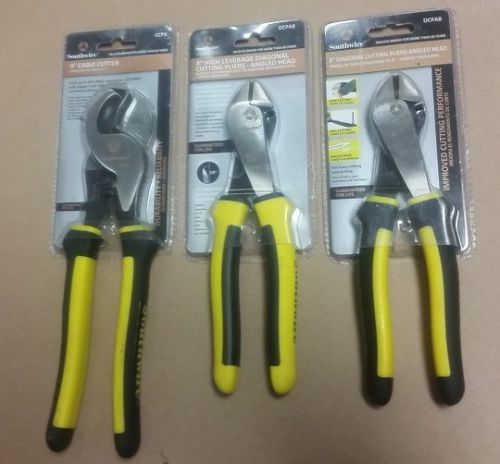 Southwire - 1 cable cutter and 2 diagonal cutting pliers