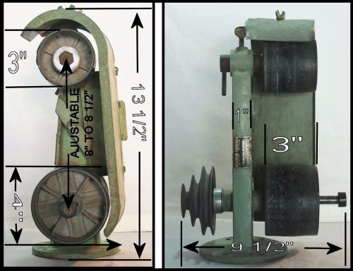 ALTA INDUSTRIES BELT SANDING MACHINE CAM TIGHTENING ADJUSTMENT VARIABLE SHIV