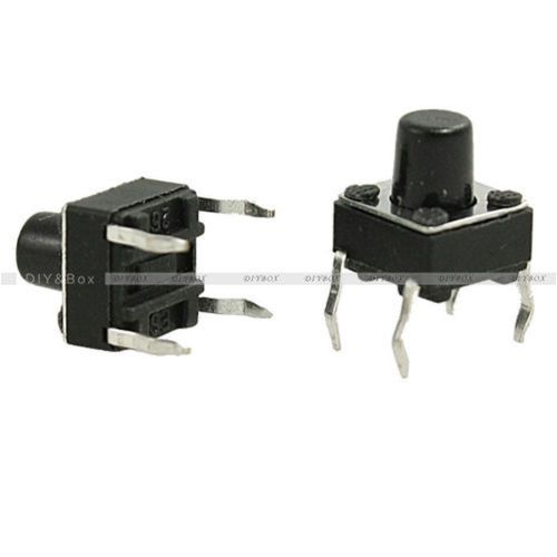 20Pcs 4-pin DIP Tactile Push Button Switch Tact Switch 6X6X7mm