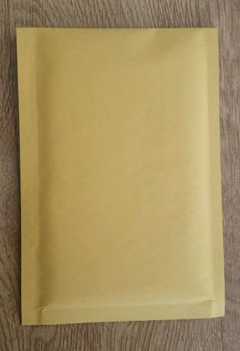 (30 pieces) #000 kraft premium padded bubble mailers 4x8 self sealing eco-lite for sale