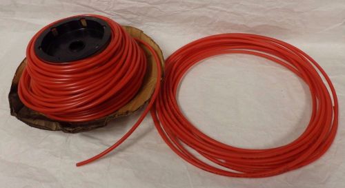 Partial Reel Parker Parflex Red 1/4&#034; OD .040&#034; Wall Type 1 Grade E5 PE Tubing (B6