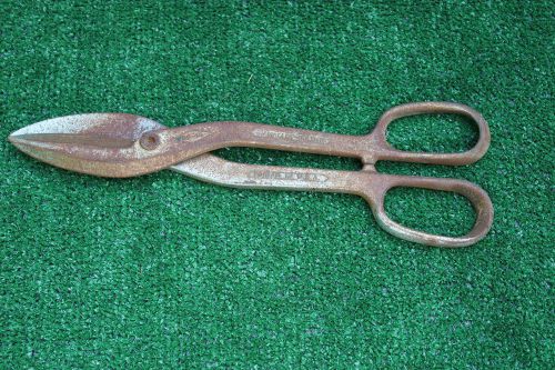 DIAMALLOY-DULUTH #DS-14 14&#034; Sheet Metal Shears Tin Snips USA RUSTY Free Ship!!!