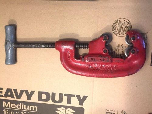 RIGID No. 42  Four Wheel 1/2&#034; - 2&#034; Heavy Duty Pipe Cutter