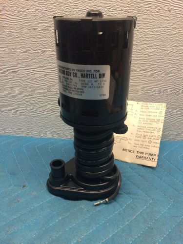 Hartell XGPP-8M-2  100068 Ice Machine Replacement Pump  1/32 hp 208/230 v