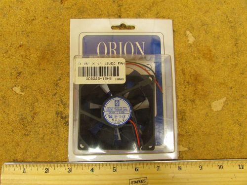 NEW Orion Brushless DC Fan Model OD8025-12HB DC 12V 0.17 A 3.15&#034; x 1&#034;