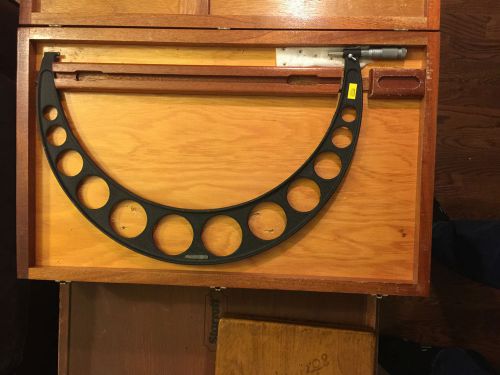 BROWN &amp; SHARPE 17-18&#034;  OUTSIDE MICROMETER