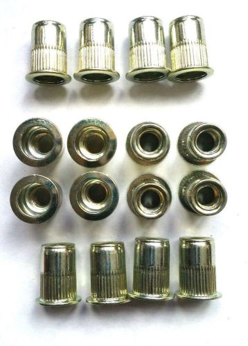 (50) 3/8 - 16 Zinc Steel Rivnut Blind Rivet Nut Nutsert