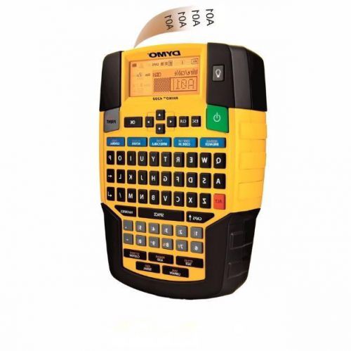 Handheld label maker industrial labeling tool qwerty keyboard basic printer dymo for sale