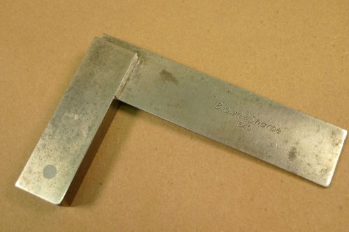 BROWN &amp; SHAPRE 3&#034; No. 540 PRECISION MACHINIST SQUARE machinist tools *7