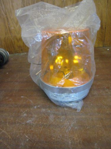 New edwards 52a-n5-40wh signaling security adaptabeacon amber rotating strobe for sale