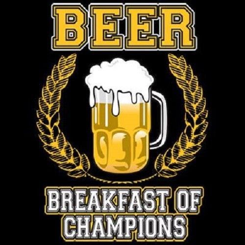 Beer breakfast heat press transfer for t shirt tote bag sweatshirt fabric 672f for sale