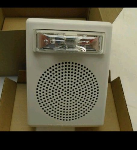 COOPER WHEELOCK E50--24MCW-FW 24VDCV FIRE ALARM SPEAKER/STROBE - NEW