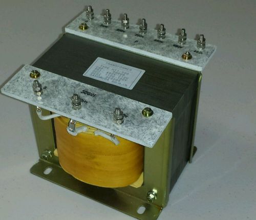 Sakumura Elec. Co HT1-500 Transformer 500VA Pri. (480V-210V) Sec. (110V-100V)