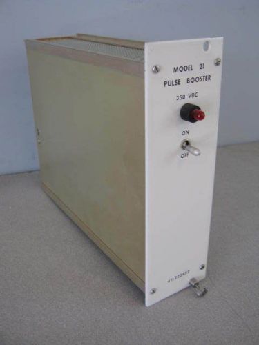 Model 21 Pulse Booster NIM Bin Crate Module